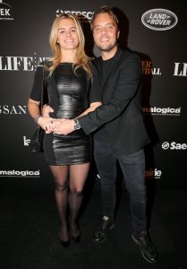 15-11-2014 SHOWBIZZ; LIFE AFTER FOOTBALL FASHION PLAYER AWARD 2014. Genomineerd waren NIGEL DE JONG-ELJERO ELIA EN RUUD BOYMANS. NIgel de Jong won de award en werd direct gefeliciteerd door zijn beeldschone vrouw Winonah de Jong. Het feest duurde tot 5 uur in de morgen. De lokatie HARBOUR CLUB AMSTERDAM.
foto: Albert den Iseger