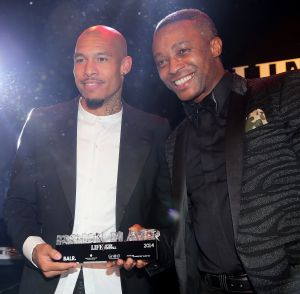 15-11-2014 SHOWBIZZ; LIFE AFTER FOOTBALL FASHION PLAYER AWARD 2014. Genomineerd waren NIGEL DE JONG-ELJERO ELIA EN RUUD BOYMANS. NIgel de Jong won de award en werd direct gefeliciteerd door zijn beeldschone vrouw Winonah de Jong. Het feest duurde tot 5 uur in de morgen. De lokatie HARBOUR CLUB AMSTERDAM.
foto:15-11-2014 SHOWBIZZ; LIFE AFTER FOOTBALL FASHION PLAYER AWARD 2014. Genomineerd waren NIGEL DE JONG-ELJERO ELIA EN RUUD BOYMANS. NIgel de Jong won de award en werd direct gefeliciteerd door zijn beeldschone vrouw Winonah de Jong. Het feest duurde tot 5 uur in de morgen. De lokatie HARBOUR CLUB AMSTERDAM.
foto: Albert den Iseger