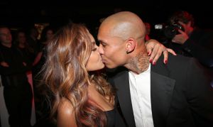 15-11-2014 SHOWBIZZ; LIFE AFTER FOOTBALL FASHION PLAYER AWARD 2014. Genomineerd waren NIGEL DE JONG-ELJERO ELIA EN RUUD BOYMANS. NIgel de Jong won de award en werd direct gefeliciteerd door zijn beeldschone vrouw Winonah de Jong. Het feest duurde tot 5 uur in de morgen. De lokatie HARBOUR CLUB AMSTERDAM.
foto: Albert den Iseger