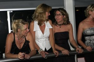 14-10-2006 SHOWBIZZ; JUNIOR KAMER BRENGT GLITTER EN GLAMOUR NAAR ALKMAAR.Ter gelegenheid van het 40 jarige bestaan van de Junior kamer was er een feest georganiseerd op een prachtige boot namelijk een van PURE LINER. Vele honderden JR gasten waren per limo of per  Hummer naar Alkmaar gekomen om het gala feest van het jaar mee te vieren.Elk jaar vieren de leden van de junior kamer een gala feest voor haar leden, nu waren ook niet leden uitgenodigd om het 40 jarige bestaan van de JR kamer mee te vieren.Muziek was er van een top dj en ook Replay kwam even langs om de voetjes en handjes wat losser te maken op deze prachtige boot.Na het feest werd iedereen weer naar huis gereden in de gereedstaande limo-s. Al met al een compliment voor de leden van de JR kamer. Eindelijk eens een feest met uitstraling, het was nu echt GLITTER EN GLAMOUR IN ALKMAAR.
foto: Albert den Iseger.
