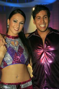 22-10-2006 SHOWBIZZ; HEIN VERGEER EN PARTNER FLORENTINE HOUDINIERE WINNEN STERREN DANSEN OP HET IJS. Het ging tussen Hein Vergeer en Jody Bernal en hun schaatspartners, er werd massaal gebeld door het Nederlandse publiek en Hein werd gekozen tot de winnaar van Sterren dansen op het ijs 2006.De jury met als speciale gast Katarina Witt  had slechts een adviserende rol, het nederlandse publiek mocht beslissen.
foto; Albert den Iseger.