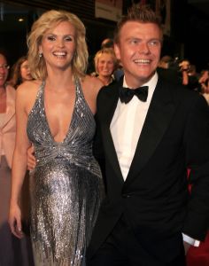 20-10-2006 SHOWBIZZ; UITREIKING VAN GOUDEN TELEVIZIERRING 2006.Vandaag vondt de uitreiking plaats van de Televizier ring 2006, winnaars van de gouden ring waren de Lama s, zilveren televizier ring voor Yvon Jaspers,  zilveren televizier-ster Paul de Leeuw en de gouden stuiver ging naar AVRO Junior songfestival Tooske Ragas.
foto: Albert den Iseger.