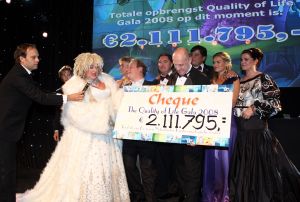 04-10-2008 SHOWBIZZ; QUALITY OF LIFE GALA 2008 TE NOORDWIJK AAN ZEE.
foto: Albert den Iseger.