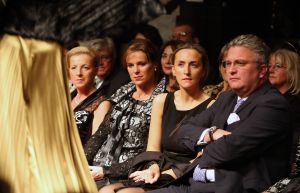 06-10-2008 SHOWBIZZ; KONINKLIJK BEZOEK BIJ MODESHOW VAN STEFAN BADAL IN ANTWERPEN. Prins Laurent en zijn vrouw Claire waren de koninklijke gasten bij de betoverende haute couture show van Stefan Badel. De Nederlandse  haute couture ontwerper is ondertussen een  van de bekenste modemakers van Belgie.
foto: Albert den Iseger.