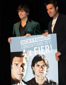 30-09-2010 SHOWBIZZ; NICK EN SIMON PRESENTEREN NIEUW ALBUM FIER. Met het album FIER bewijzen Nick & Simon dat zij muzikaal volwassen zijn geworden. 
foto: Albert den Iseger
