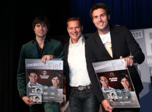 30-09-2010 SHOWBIZZ; NICK EN SIMON PRESENTEREN NIEUW ALBUM FIER. Met het album FIER bewijzen Nick & Simon dat zij muzikaal volwassen zijn geworden. 
foto: Albert den Iseger