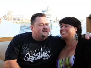 12-10-2010 SHOWBIZZ; STERREN GENIETEN MET HUN PARTNER OP DE LOVE BOOT. Een romantische cruise op de Middellandse zee brachten de artiesten weer op een lijn, namelijk de gezelligste. Frans Bauer_Marianne Weber_Frans Duijts_Rene en Natasja Froger_Vinzzent _Tin Douwsma_Rene  Schuurmans en Sieneke hadden plezier, gezelligheid en het zonnetje. De reis georganiseerd door Van Der Valk reizen bracht hun naar prachtig en romantische Venetie_Kroatie en een nog een aantal prachtige plaatsen. Edwin Bredius van weekblad Prive was de grote verhalen matroos en verzorgde weer een aantal opzienbarende verhalen deze week in uw Weekblad Prive.
foto: Albert den Iseger.