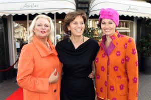 01-10-2011 SHOWBIZZ; GRACIELA NAUM IN NEDERLAND. De Argentijnse Graciela Naum bracht een bezoekje aan Nederland en toonde haar nieuwe collectie. Graciela Naum is een Argentijnse mode ontwerperster die Maxima regelmatig mode advies geeft en haar ook kleed.
foto: Albert den Iseger.