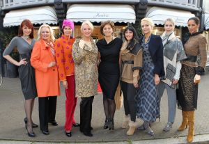 01-10-2011 SHOWBIZZ; GRACIELA NAUM IN NEDERLAND. De Argentijnse Graciela Naum bracht een bezoekje aan Nederland en toonde haar nieuwe collectie. Graciela Naum is een Argentijnse mode ontwerperster die Maxima regelmatig mode advies geeft en haar ook kleed.
foto: Albert den Iseger.