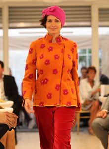 01-10-2011 SHOWBIZZ; GRACIELA NAUM IN NEDERLAND. De Argentijnse Graciela Naum bracht een bezoekje aan Nederland en toonde haar nieuwe collectie. Graciela Naum is een Argentijnse mode ontwerperster die Maxima regelmatig mode advies geeft en haar ook kleed.
foto: Albert den Iseger.