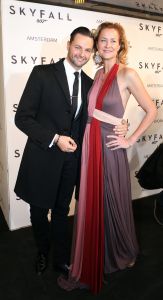 28-10-2012 SHOWBIZZ; NWE JAMES BOND FILM SKY FALL GING IN PREMIERE. Vele DUTCH CELEBRITIES kwamen naar het TUSCHINSKI te Amsterdam om te genieten van de nieuwste BOND.
foto: Albert den Iseger.