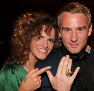 20-10-2013 SHOWBIZZ; DE 48ste TELEVIZIER-RING GALA WAS ER EEN VOOR DE MOLLEN. Prijswinnaars waren- Linda en Johnny de Mol-Art Rooijakkers-Kees Tol-Dieuwertje Blok.
foto: Albert den Iseger. 