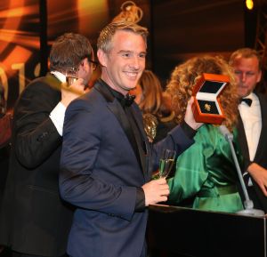 20-10-2013 SHOWBIZZ; DE 48ste TELEVIZIER-RING GALA WAS ER EEN VOOR DE MOLLEN. Prijswinnaars waren- Linda en Johnny de Mol-Art Rooijakkers-Kees Tol-Dieuwertje Blok.
foto: Albert den Iseger. 