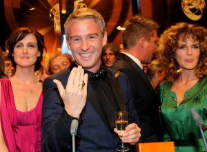 20-10-2013 SHOWBIZZ; DE 48ste TELEVIZIER-RING GALA WAS ER EEN VOOR DE MOLLEN. Prijswinnaars waren- Linda en Johnny de Mol-Art Rooijakkers-Kees Tol-Dieuwertje Blok.
foto: Albert den Iseger. 