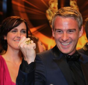 20-10-2013 SHOWBIZZ; DE 48ste TELEVIZIER-RING GALA WAS ER EEN VOOR DE MOLLEN. Prijswinnaars waren- Linda en Johnny de Mol-Art Rooijakkers-Kees Tol-Dieuwertje Blok.
foto: Albert den Iseger. 