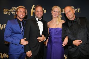 20-10-2013 SHOWBIZZ; DE 48ste TELEVIZIER-RING GALA WAS ER EEN VOOR DE MOLLEN. Prijswinnaars waren- Linda en Johnny de Mol-Art Rooijakkers-Kees Tol-Dieuwertje Blok.
foto: Albert den Iseger. 