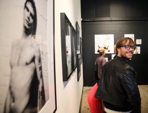 18-10-2013 SHOWBIZZ; PATRICIA STEUR HEEFT EXPOSITIE   TRIPLE TROUBLE  IN AMSTEL GALLERY.
foto: Albert den Iseger