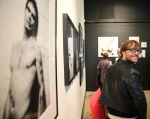 18-10-2013 SHOWBIZZ; PATRICIA STEUR HEEFT EXPOSITIE   TRIPLE TROUBLE  IN AMSTEL GALLERY.
foto: Albert den Iseger