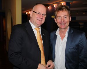 14-10-2013 SHOWBIZZ; PREMIERE VAN MANNEN WILLEN SEX EN VROUWEN WILLEN LIEFDE. Met Alfred van den Heuvel-Dorien Haan en Joey Ferre.
foto: Albert den Iseger