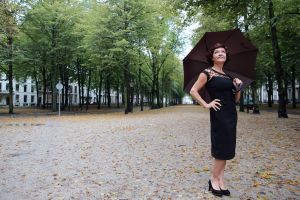 30-10-2013 SHOWBIZZ; MARISKA VAN KOLCK SPEELT CONNY STUART.
foto: Albert den Iseger