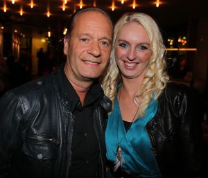 14-10-2013 SHOWBIZZ; PREMIERE VAN MANNEN WILLEN SEX EN VROUWEN WILLEN LIEFDE. Met Alfred van den Heuvel-Dorien Haan en Joey Ferre.
foto: Albert den Iseger