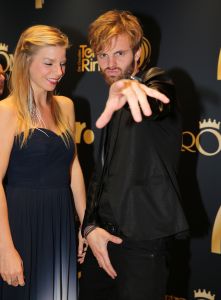 20-10-2013 SHOWBIZZ; DE 48ste TELEVIZIER-RING GALA WAS ER EEN VOOR DE MOLLEN. Prijswinnaars waren- Linda en Johnny de Mol-Art Rooijakkers-Kees Tol-Dieuwertje Blok.
foto: Albert den Iseger. 
