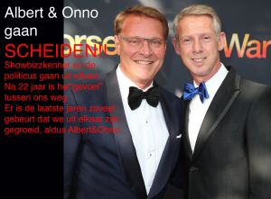 16-10-2014 SHOWBIZZ; ALBERT VERLINDEN EN ONNO HOES GAAN SCHEIDEN. De koek is op tussen Albert en Onno. We zijn uit elkaar gegroeid na een onstuimige laatste periode in ons huwelijk.
foto: Albert den Iseger
