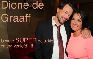 26-10-2014 SHOWBIZZ; DIONE DE GRAAFF IS SUPER VERLIEFD EN ERG GELUKKIG MET NIEUWE
LIEFDE.Na een jaar te zijn gestalkt en te zijn bedreigd is het nu tijd voor liefde en geluk.En dat heeft Dione nU gevonden.Het verhaal deze week in weekblad PRIVE.
foto: Albert den Iseger