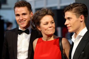 03-10-2014 SHOWBIZZ; GALA VAN DE NEDERLANDSE FILM MET DE UITREIKING VAN DE GOUDEN KALVEREN. De Film FUIF was er weer een met vele bekende koppies en vele gouden Kalveren. Maar ook vele grote namen uit de Nederlandse film industrie ontbraken op deze filmfuif. foto: Albert den Iseger