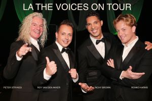 22-10-2014 SHOWBIZZ; LA THE VOICES ON TOUR IN NEDERLAND. Gisterenavond was de premiere van de nieuwe show van LA THE VOICES in de PARK Schouwburg te HOORN. De show is verrassend en spectaculair. REMCO-PETER-ROY EN RICHY zijn terug van even weggeweest.
foto: Albert den Iseger