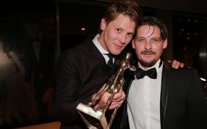 03-10-2014 SHOWBIZZ; GALA VAN DE NEDERLANDSE FILM MET DE UITREIKING VAN DE GOUDEN KALVEREN. De Film FUIF was er weer een met vele bekende koppies en vele gouden Kalveren. Maar ook vele grote namen uit de Nederlandse film industrie ontbraken op deze filmfuif. foto: Albert den Iseger