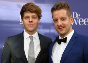 11-10-2015 SHOWBIZZ; PREMIERE MUSICAL DE TWEELING. Een aangrijpend stuk over kracht van vergeving. foto: Albert den Iseger