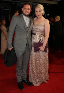 02-10-2015 SHOWBIZZ; GLUCKAUF WINT BESTE FIL OP NFF. De artfilm GLUCKAUF is vrijdagavond de grote winnaar geworden bij de uitreiking van de Gouden Kalveren op het Nederlands Filmfestival. foto: Albert den Iseger