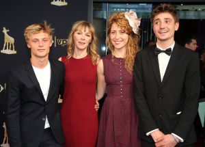 02-10-2015 SHOWBIZZ; GLUCKAUF WINT BESTE FIL OP NFF. De artfilm GLUCKAUF is vrijdagavond de grote winnaar geworden bij de uitreiking van de Gouden Kalveren op het Nederlands Filmfestival. foto: Albert den Iseger