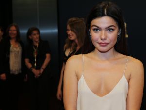 30-09-2016 SHOWBIZZ; GOUDEN KALVEREN GALA 2016. Beste actrice HANNAH HOEKSTRA  voor haar rol in de film DE HELLEWEG. Tot beste acteur werd gekozen ISSAKA SAWADOGO voor de film THE PARADISE SUITE.
Fote : Albert den Iseger