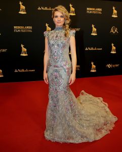 30-09-2016 SHOWBIZZ; GOUDEN KALVEREN GALA 2016. Beste actrice HANNAH HOEKSTRA  voor haar rol in de film DE HELLEWEG. Tot beste acteur werd gekozen ISSAKA SAWADOGO voor de film THE PARADISE SUITE.
Fote : Albert den Iseger