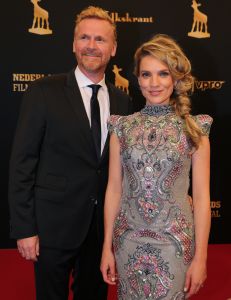 30-09-2016 SHOWBIZZ; GOUDEN KALVEREN GALA 2016. Beste actrice HANNAH HOEKSTRA  voor haar rol in de film DE HELLEWEG. Tot beste acteur werd gekozen ISSAKA SAWADOGO voor de film THE PARADISE SUITE.
Fote : Albert den Iseger