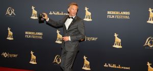 30-09-2016 SHOWBIZZ; GOUDEN KALVEREN GALA 2016. Beste actrice HANNAH HOEKSTRA  voor haar rol in de film DE HELLEWEG. Tot beste acteur werd gekozen ISSAKA SAWADOGO voor de film THE PARADISE SUITE.
Fote : Albert den Iseger