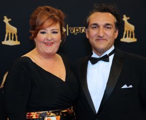 30-09-2016 SHOWBIZZ; GOUDEN KALVEREN GALA 2016. Beste actrice HANNAH HOEKSTRA  voor haar rol in de film DE HELLEWEG. Tot beste acteur werd gekozen ISSAKA SAWADOGO voor de film THE PARADISE SUITE.
Fote : Albert den Iseger