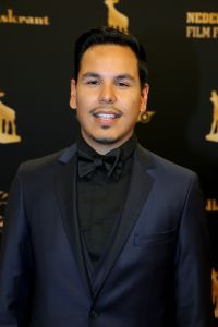 30-09-2016 SHOWBIZZ; GOUDEN KALVEREN GALA 2016. Beste actrice HANNAH HOEKSTRA  voor haar rol in de film DE HELLEWEG. Tot beste acteur werd gekozen ISSAKA SAWADOGO voor de film THE PARADISE SUITE.
Fote : Albert den Iseger