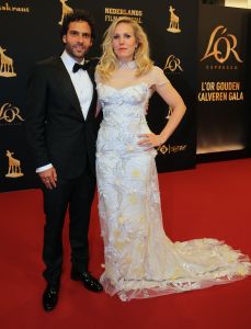 30-09-2016 SHOWBIZZ; GOUDEN KALVEREN GALA 2016. Beste actrice HANNAH HOEKSTRA  voor haar rol in de film DE HELLEWEG. Tot beste acteur werd gekozen ISSAKA SAWADOGO voor de film THE PARADISE SUITE.
Fote : Albert den Iseger