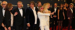 30-09-2016 SHOWBIZZ; GOUDEN KALVEREN GALA 2016. Beste actrice HANNAH HOEKSTRA  voor haar rol in de film DE HELLEWEG. Tot beste acteur werd gekozen ISSAKA SAWADOGO voor de film THE PARADISE SUITE.
Fote : Albert den Iseger