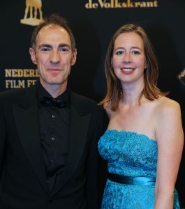 30-09-2016 SHOWBIZZ; GOUDEN KALVEREN GALA 2016. Beste actrice HANNAH HOEKSTRA  voor haar rol in de film DE HELLEWEG. Tot beste acteur werd gekozen ISSAKA SAWADOGO voor de film THE PARADISE SUITE.
Fote : Albert den Iseger