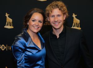 30-09-2016 SHOWBIZZ; GOUDEN KALVEREN GALA 2016. Beste actrice HANNAH HOEKSTRA  voor haar rol in de film DE HELLEWEG. Tot beste acteur werd gekozen ISSAKA SAWADOGO voor de film THE PARADISE SUITE.
Fote : Albert den Iseger