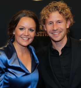 30-09-2016 SHOWBIZZ; GOUDEN KALVEREN GALA 2016. Beste actrice HANNAH HOEKSTRA  voor haar rol in de film DE HELLEWEG. Tot beste acteur werd gekozen ISSAKA SAWADOGO voor de film THE PARADISE SUITE.
Fote : Albert den Iseger