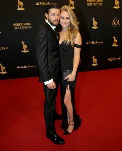 30-09-2016 SHOWBIZZ; GOUDEN KALVEREN GALA 2016. Beste actrice HANNAH HOEKSTRA  voor haar rol in de film DE HELLEWEG. Tot beste acteur werd gekozen ISSAKA SAWADOGO voor de film THE PARADISE SUITE.
Fote : Albert den Iseger