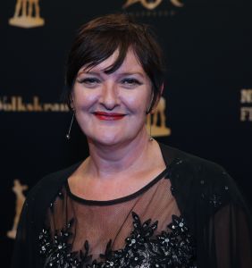 30-09-2016 SHOWBIZZ; GOUDEN KALVEREN GALA 2016. Beste actrice HANNAH HOEKSTRA  voor haar rol in de film DE HELLEWEG. Tot beste acteur werd gekozen ISSAKA SAWADOGO voor de film THE PARADISE SUITE.
Fote : Albert den Iseger