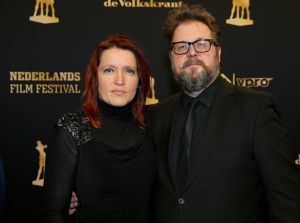 30-09-2016 SHOWBIZZ; GOUDEN KALVEREN GALA 2016. Beste actrice HANNAH HOEKSTRA  voor haar rol in de film DE HELLEWEG. Tot beste acteur werd gekozen ISSAKA SAWADOGO voor de film THE PARADISE SUITE.
Fote : Albert den Iseger