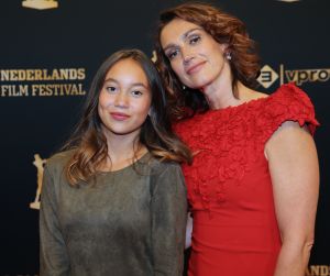 30-09-2016 SHOWBIZZ; GOUDEN KALVEREN GALA 2016. Beste actrice HANNAH HOEKSTRA  voor haar rol in de film DE HELLEWEG. Tot beste acteur werd gekozen ISSAKA SAWADOGO voor de film THE PARADISE SUITE.
Fote : Albert den Iseger