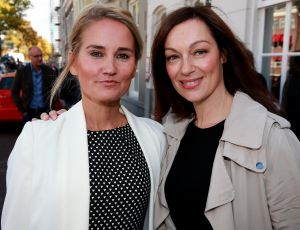 09-10-2016 SHOWBIZZ; PREMIERE VAN INDECENT PROPOSAL IN LEIDSE SCHOUWBURG. Met Matteo van der grijn-Roos van Erkel en Chris Tates. foto: Albert den Iseger